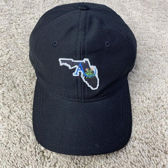Pukka Headwear Audubon Country Club Florida Hat Black StrapBack Golf Cap - Picture 7 of 10
